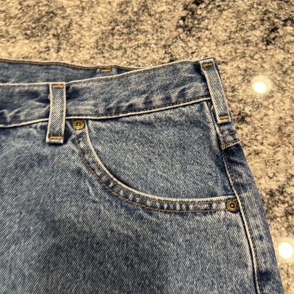 Carhartt Relaxed Fit Jeans 44x30 Straight Leg B178TW Men's Size 100% Cotton #473 - Picture 9 of 16